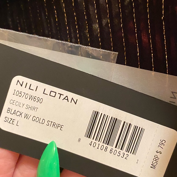 Nili Lotan Cecily Shirt - Picture 5 of 5